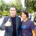 Alessandro con John Travolta
